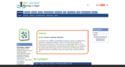Desktop Screenshot of ittvoltam.hu